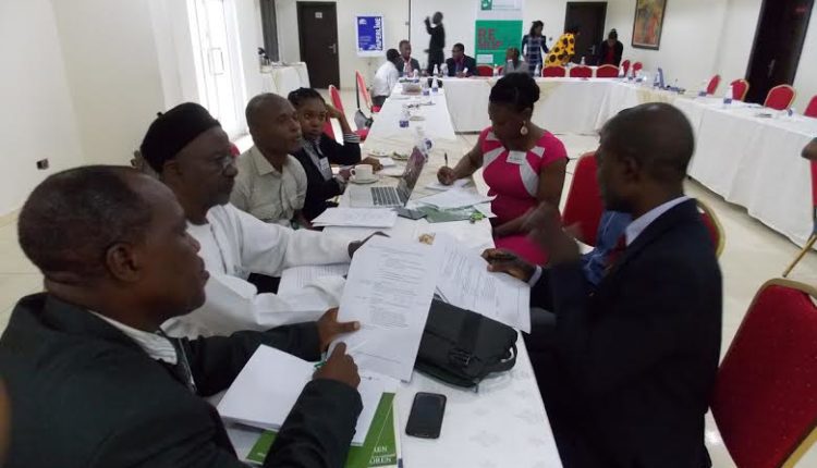 Group discussion on basic education and REMOP programme
