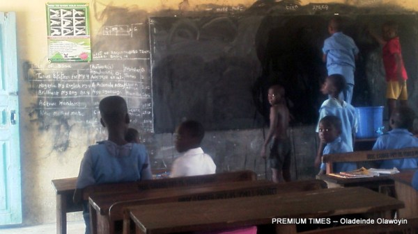 A classroom