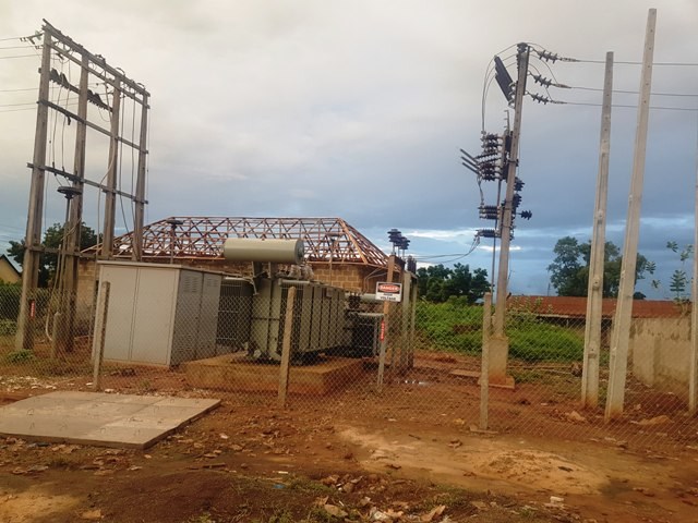 The new step down transformers bought by the Niger state government. Photo credit: Olajide Adelana