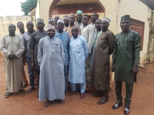 Members of Mokwa progressive forum after a meeting to find solution to the power problem in the community. Photo credit: Olajide Adelana