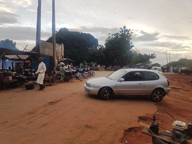 It is close to dawn here and Mokwa is ready to become a ghost of itself. Photo credit: Olajide Adelana